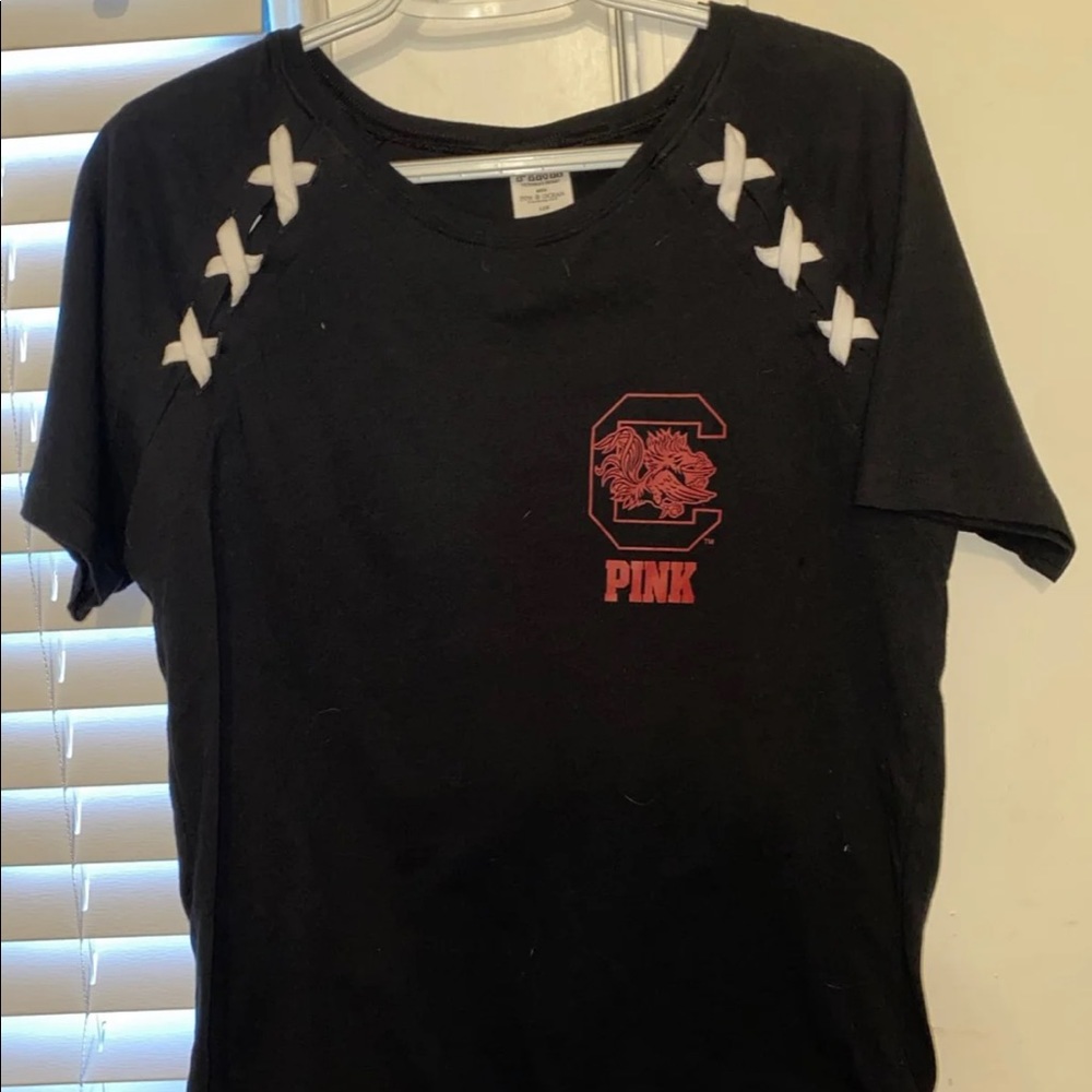 PINK USC top